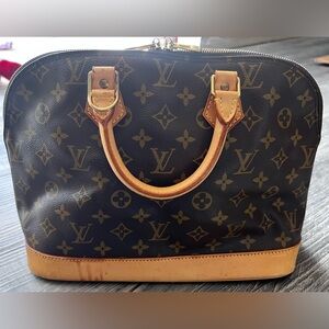 Louis Vuitton Monogram Brown Satchel
